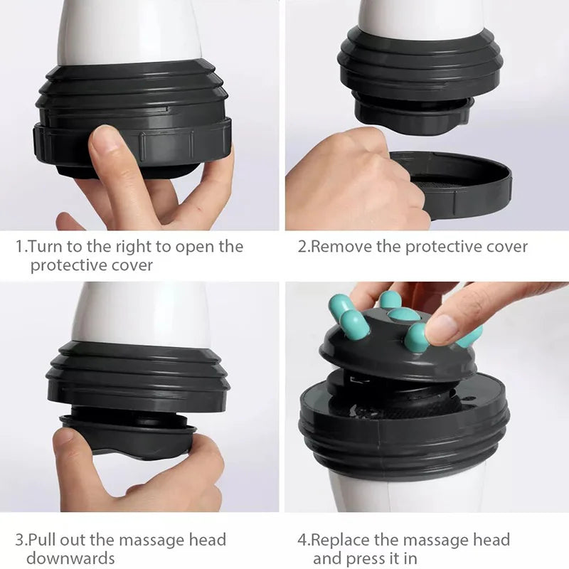Body Electric Massager Anti Cellulite Portable Fat Slimming Health