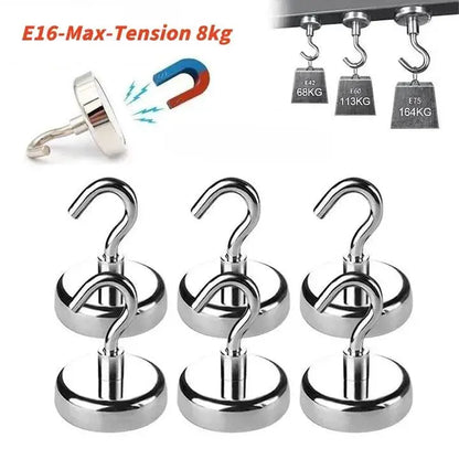 10PCS Strong Magnet Hooks Multi-Purpose Storage Hooks Home Kitchen Bar Storage Hooks Key Storage Hooks Bathroom Hangers Shop1103847530 Store