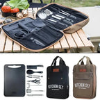 8pcs Camping Kitchen Cookware Set Portable Outdoor Travel Utensils AliExpress