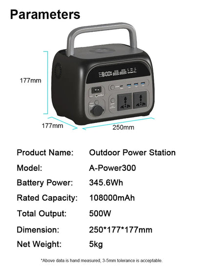 Portable Solar Power Station Ctolity Warehouse Stock Power Store