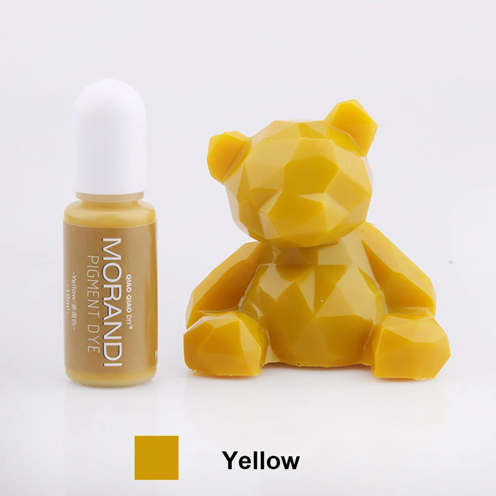 For fun 10ML 24Colors Resin Pigments DIY UV Epoxy Resin Crafts Morandi Dye Ink Colorant Jewelry Making Supplies Tools