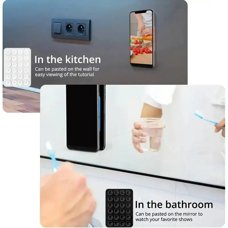 Silicone Suction Phone Case Adhesive Mount - iPhone & Android Compatible Shop5720013 Store