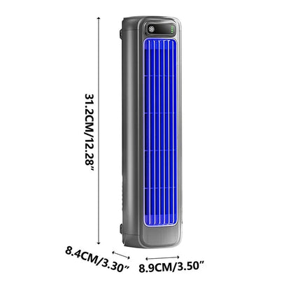 Wall Mounted Air Conditioning Fan Silent Rechargeable Convenient Cooling Electric Fan Home Kitchen Bathroom No Drilling Fan
