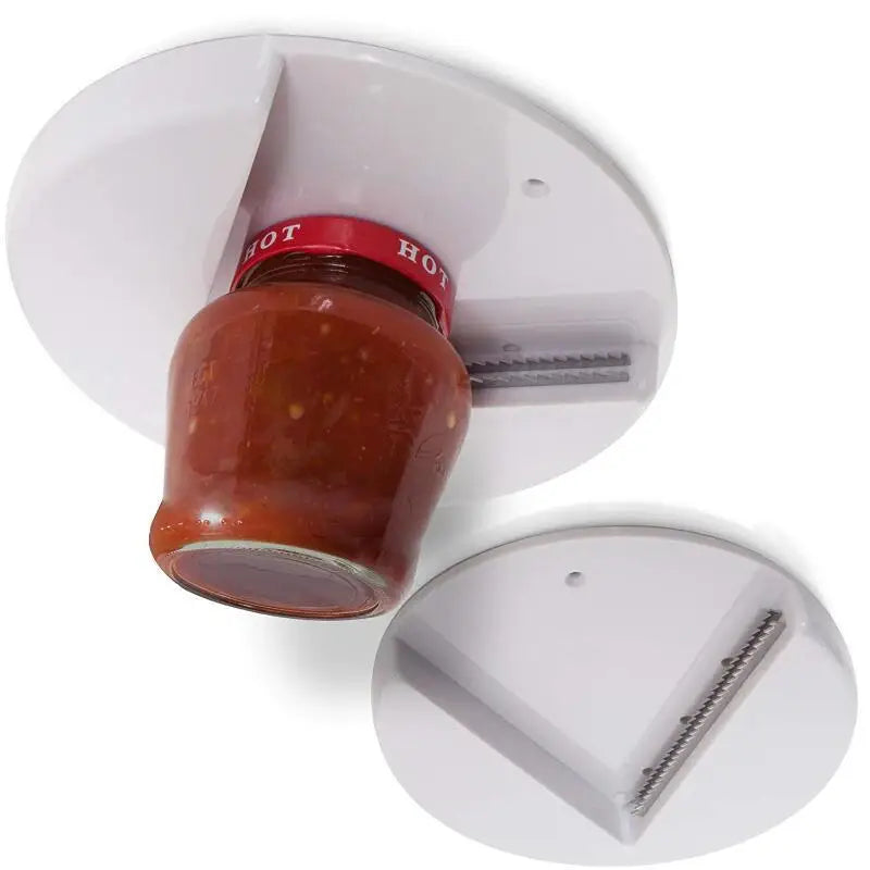 Multifunction Can Opener Cabinet Under Jar Opening Tool Professional Bottle Quick Opener Fast Lid Remover Kitchen Accessories Global Home Furnishing Store