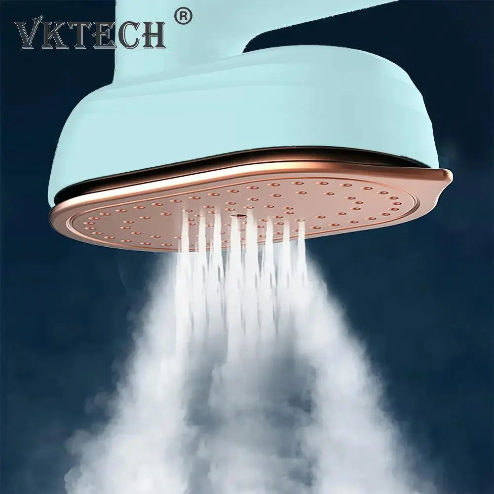 Professional Mini Steam Iron Handheld Portable Garment Steamer Dry Wet Clothes Fabric Ironing Machine for Home and Travel New VKTECH Official Store