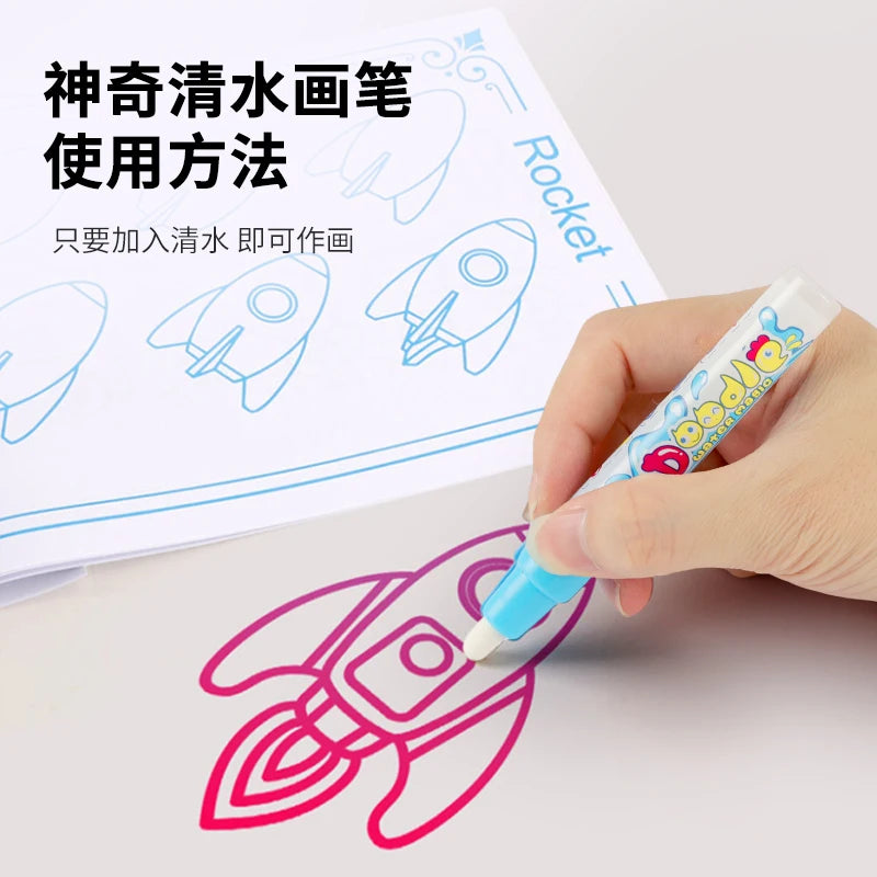 150X100cm Magic Water Canvas Graffiti Drawing Board Repeatedly Doodle Water Painting Carpet  Reusable Drawing Mat Kids Toy Gift