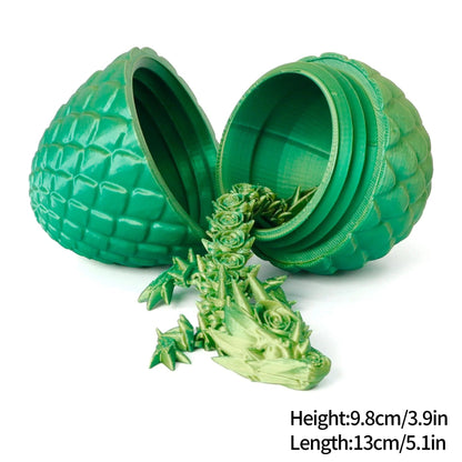 FlexiCrystal Dragon: 3D-Printed Magic in Motion Creatinglife Store