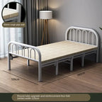 *Folding Bed Double Home Simple Rental House Noon Break Bed Office AliExpress