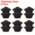 3 pares/6 pares de parches para plantillas, almohadillas para el talón para zapatos deportivos, adhesivo trasero, tamaño ajustable, almohadilla antidesgaste para los pies, cojín, plantilla interior