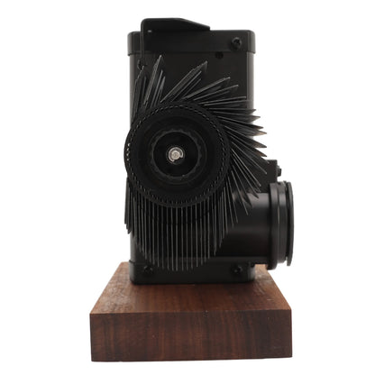 12 Hours Digital Flip Down Clock Minimalist Retro Automatic Turning Mechanical Flip Clock for Home Study Room Decoration