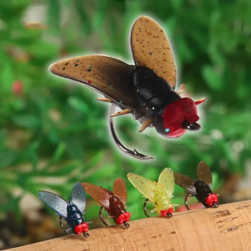 FlyLure Hooks – Realistic Flies for Big Catches! TOYO Store