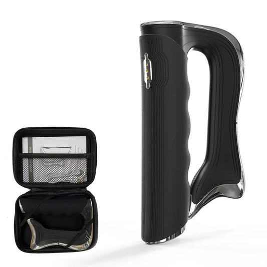 Body Scraping Microcurrent Electric Fascia Massager GLOMEVE Live Mall Store