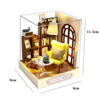 Mini Casa de Madera DIY – Kit de Ensamblaje 3D para Construcción y Decoración Stone's Store