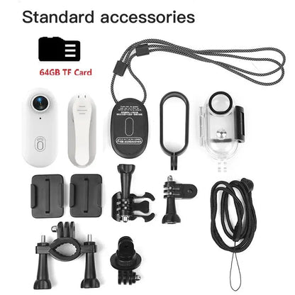 4K Action Camera FHD With Long Battery Life Video 30M Waterproof WiFi Thumb Camera Sport Action Camerahelmet Motorcycles Cam KIDKD Store