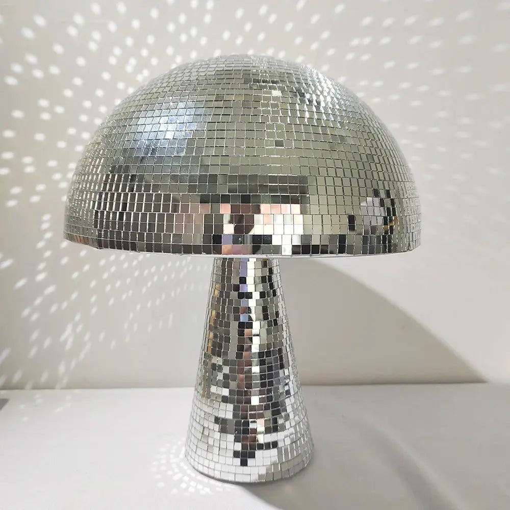 Retro Reflective Mushroom Shape Disco Mirror Ball DJ Light Modern Home AliExpress