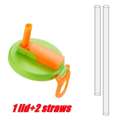 Reusable Silicone Straws with Soda Can Lids - Travel-Friendly, Eco-Friendly AliExpress