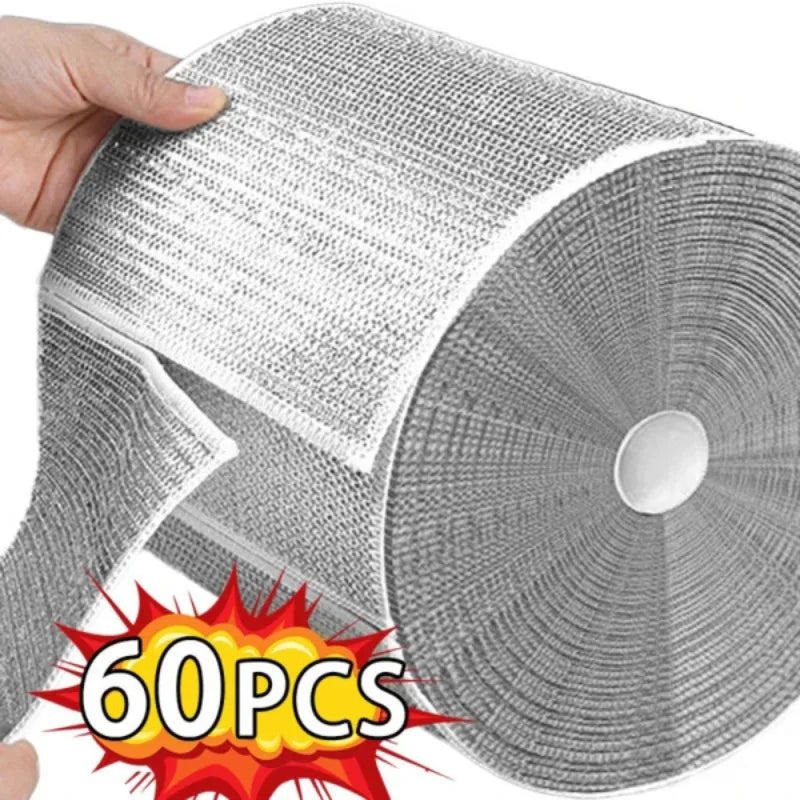 Cotton Rags Kitchen Cleaning Cloth Towels Tea Towel Magic Cloths Metal