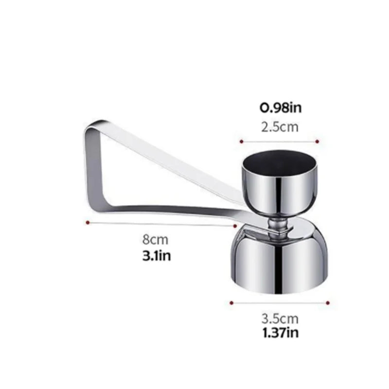 Manual Egg Tools Stainless Steel Egg Opener Scissors Eggshell Cracker Topper Eggs Opener Separator Kitchen Tools Accessories Small household goods Store