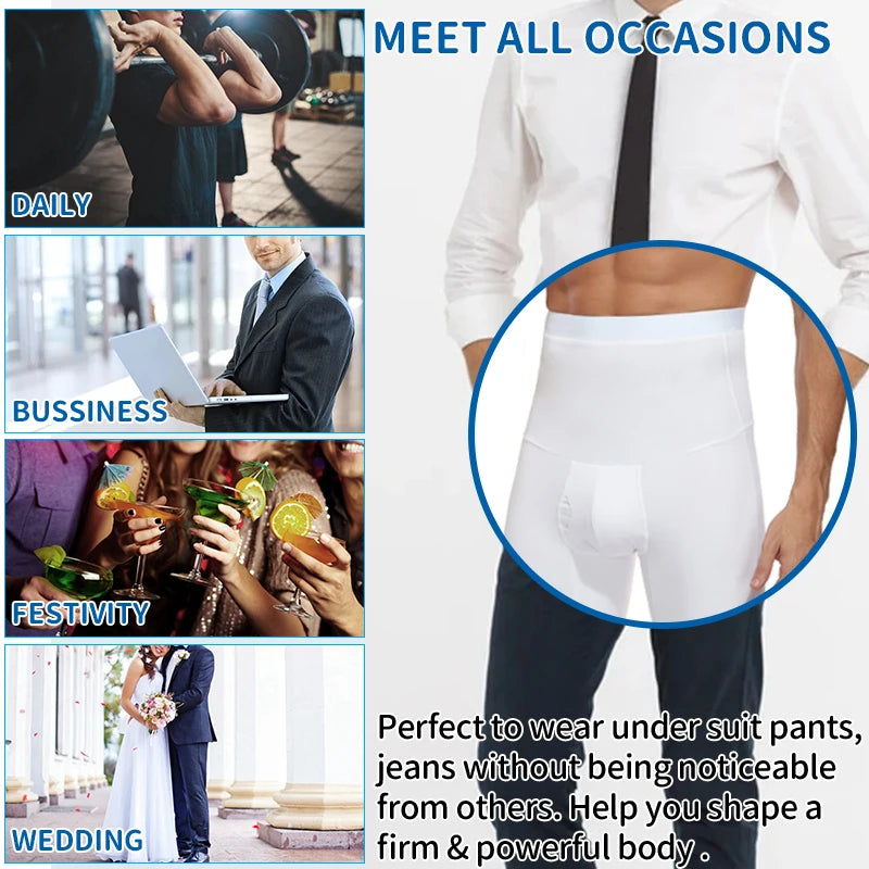 Sculpt & Support: Men's High-Elasticity Comfort Shapewear