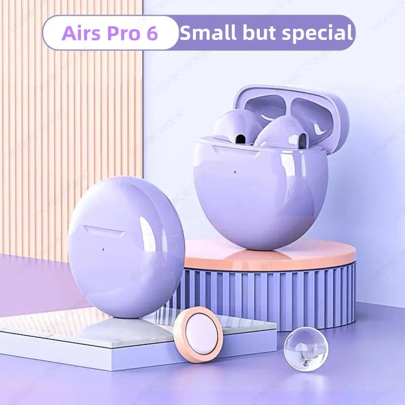 NEW Original Air Pro 6 TWS Wireless Headphones Fone Bluetooth AliExpress