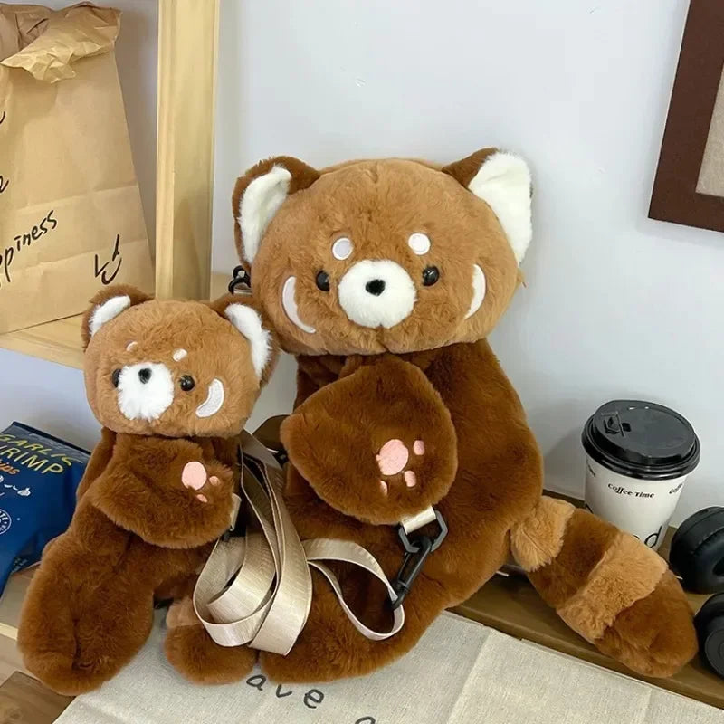 Adorable Panda Plush Bag – Your Cute & Cozy On-the-Go Companion! S Heng Store