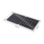 35W Solar Panel With USB Waterproof Outdoor Hiking And Camping
