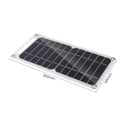 35W Solar Panel With USB Waterproof Outdoor Hiking And Camping