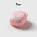Silicone Pet Grooming Brush with Shower Gel Dispenser for Dogs and Cats Shop1104213033 Store