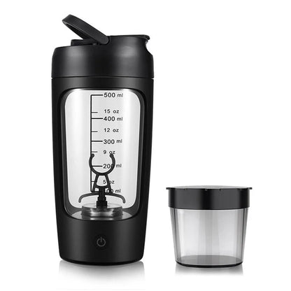 Electric Protein Shaker Bottle Portable 1200mAh Rechargeable Blender Cup Automatic Self Stirring Mug 650ml Mixing Cups for Fitne Ecigsaler Store