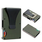 Slim Wallet For Men - Front Pocket RFID Blocking Minimalist Wallet For