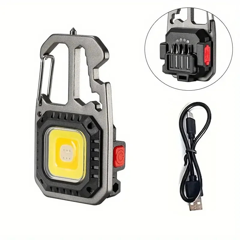 Multifunctional keychain flashlight SHINE-TALE Flagship Store