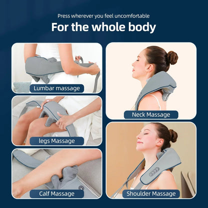 Wireless Neck And Shoulder Massager Foreverlily Korea Store