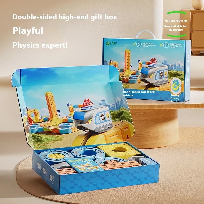 STEMExpress™ 3D Electric Train Set 🚂⚡ Build, Learn, and Ride!