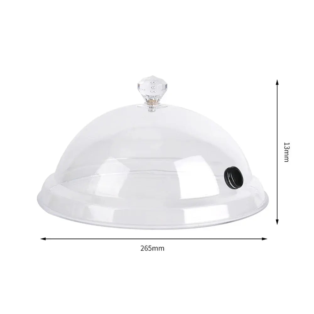 2024 New Home Smoking Dome Cover Kitchen Cooking Smoke Hood Acrylic