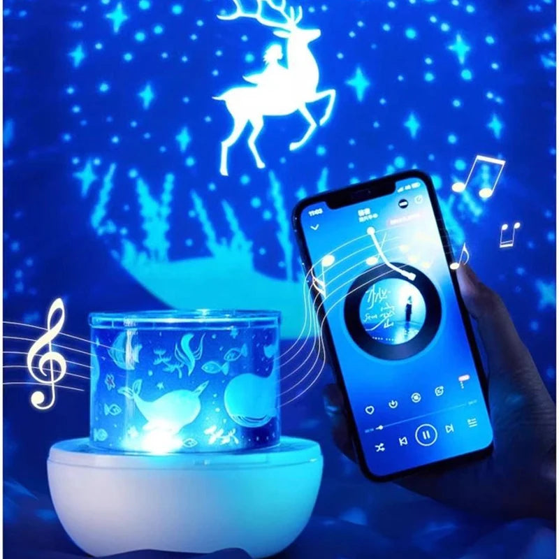Proyector de huevos DinoGlow™ 🦖✨ — Un cielo nocturno mágico para niños