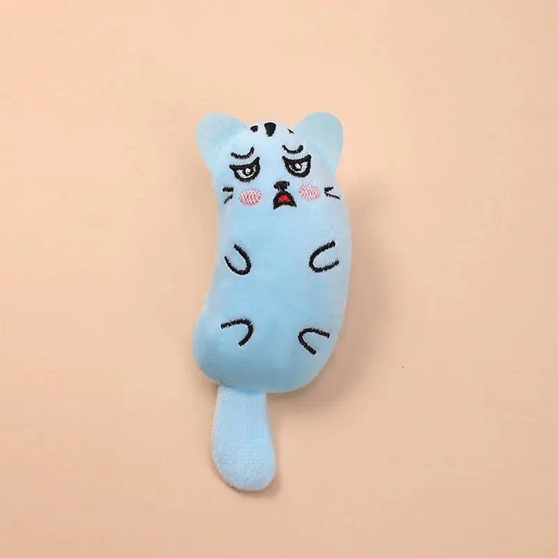 Cat Pet Plush Embroidered Mint Toys Stone's Store