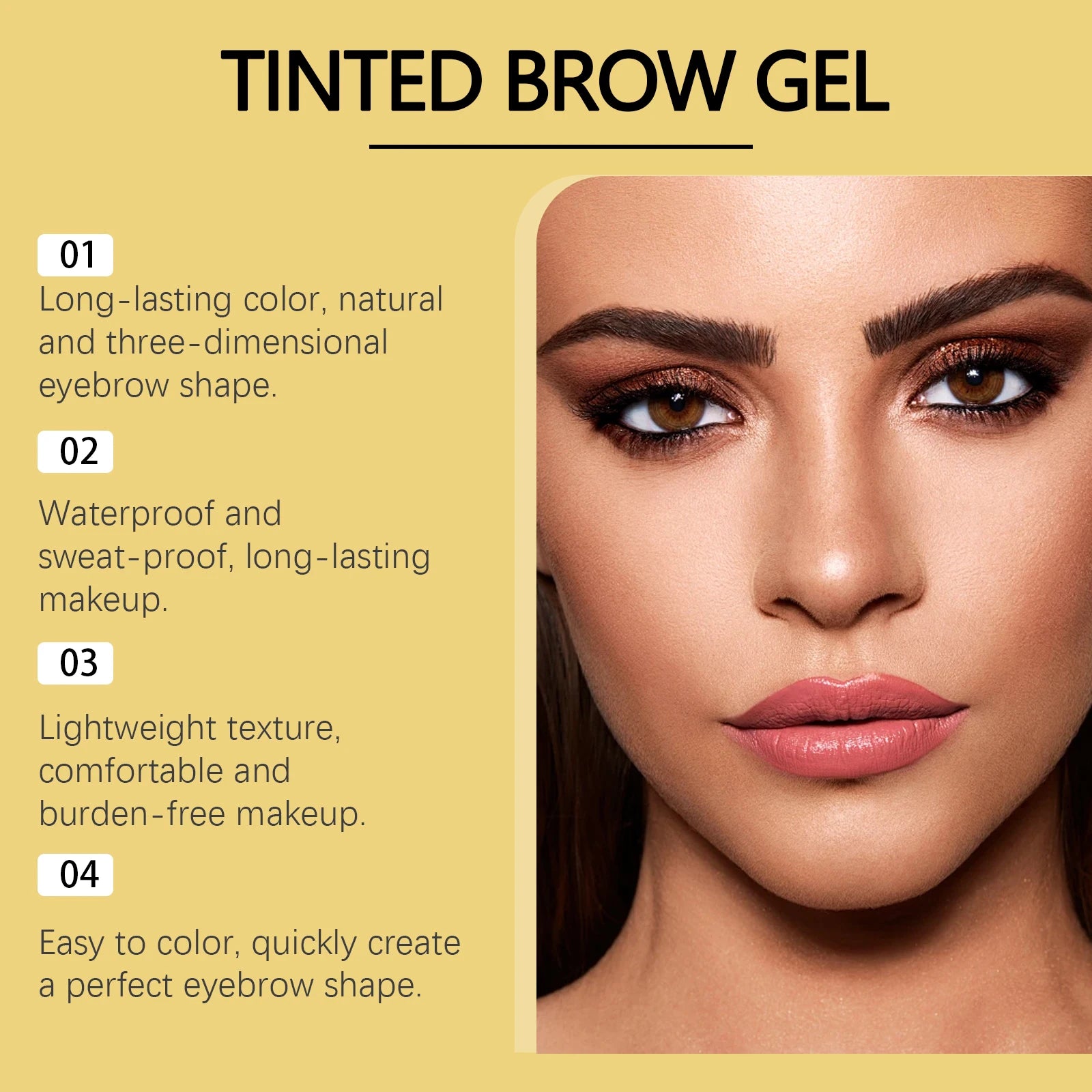 BrowStay™ Waterproof Gel 💧✨ Perfect Brows All Day