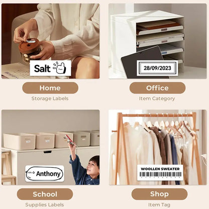 Niimbot D110 Portable Mini Printer Thermal Adhesive Sticker Label AliExpress