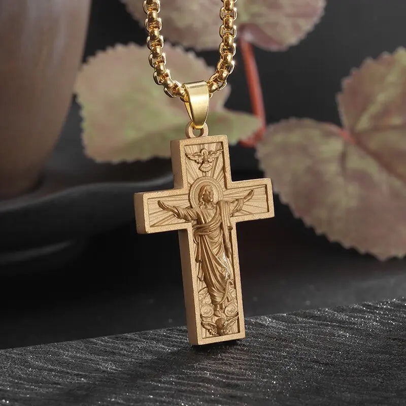 Guardian Angel Wings Cross Pendant Necklace Jane Eyre 6 Store