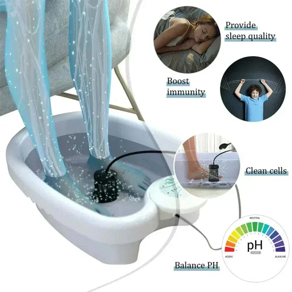 Ionic Detox Foot Spa Bath – Massage & Toxin Removal for Ultimate Wellness AliBuy Direct Choice Store