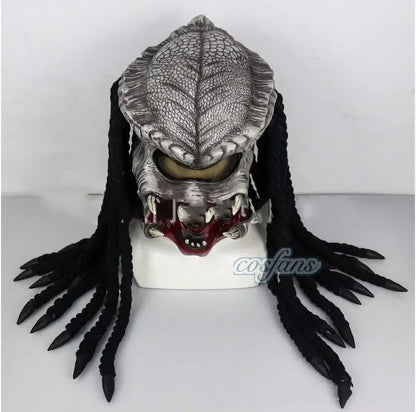 Horror movie Alien and Predator adult movie mask, horror monster mask, Halloween role-playing props