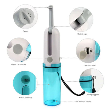 Handheld Bidet Sprayer Portable Bidet Sprayer Electric USB Charge Women Baby Shower Bidet Sprayer Cloth Diaper Spray Attachmen Wosponer Store