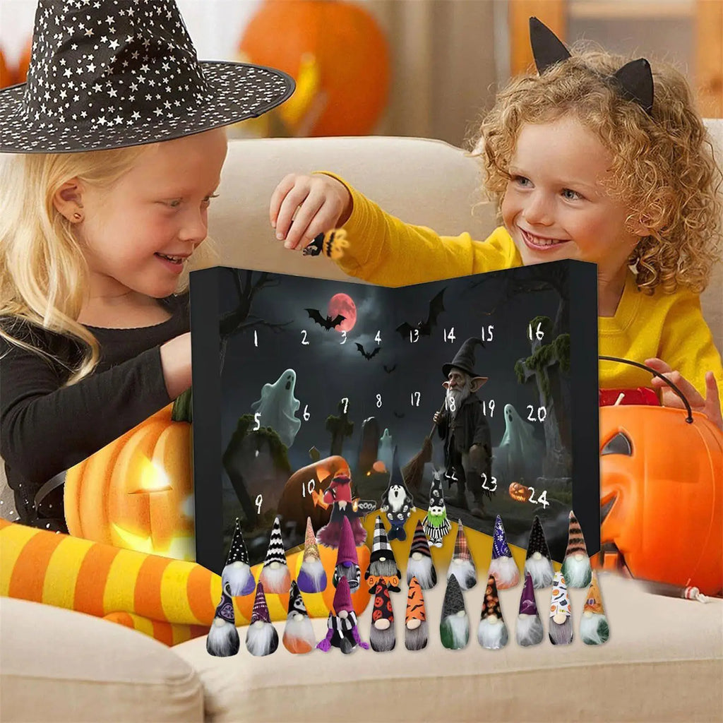 Calendario de cuenta regresiva espeluznante: ¡31 días de golosinas y sorpresas de Halloween!