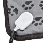 3-speed Adjustable Heating Pad For Dog Cat Power-off Protection Pet Electric Heated Warm Mat Bed Waterproof Bite-resistant Wire Lucky Home Store Store