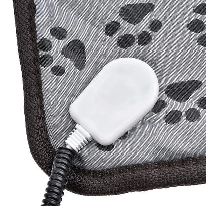 3-speed Adjustable Heating Pad For Dog Cat Power-off Protection Pet Electric Heated Warm Mat Bed Waterproof Bite-resistant Wire Lucky Home Store Store