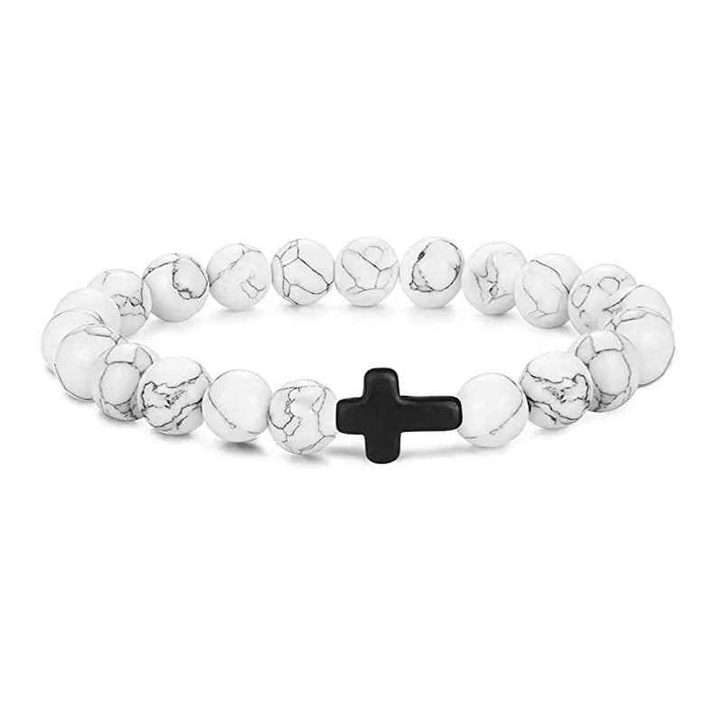 Men's Prayer Onyx Meditation Beads Bracelets Stone's Store