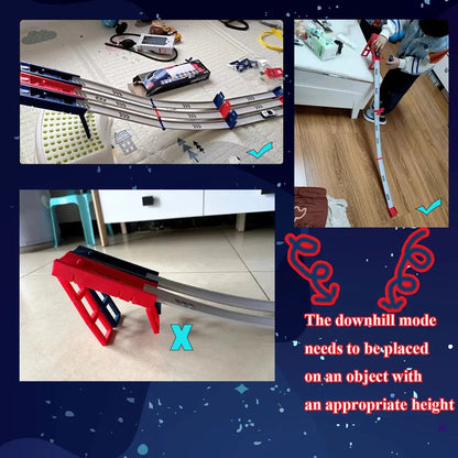 Competitive Racing Track Toy Vehicle with Alloy Car Kids Play Game for AliExpress