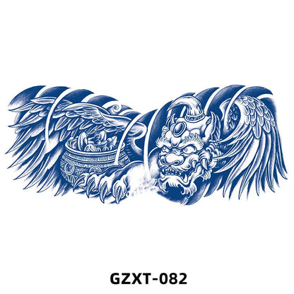 New Wholesale Juice Chest Stickers Tattoo Herbal Semi-permanent Back Tatoo Wings Tattoo Stickpaper WAM-girl Store Store