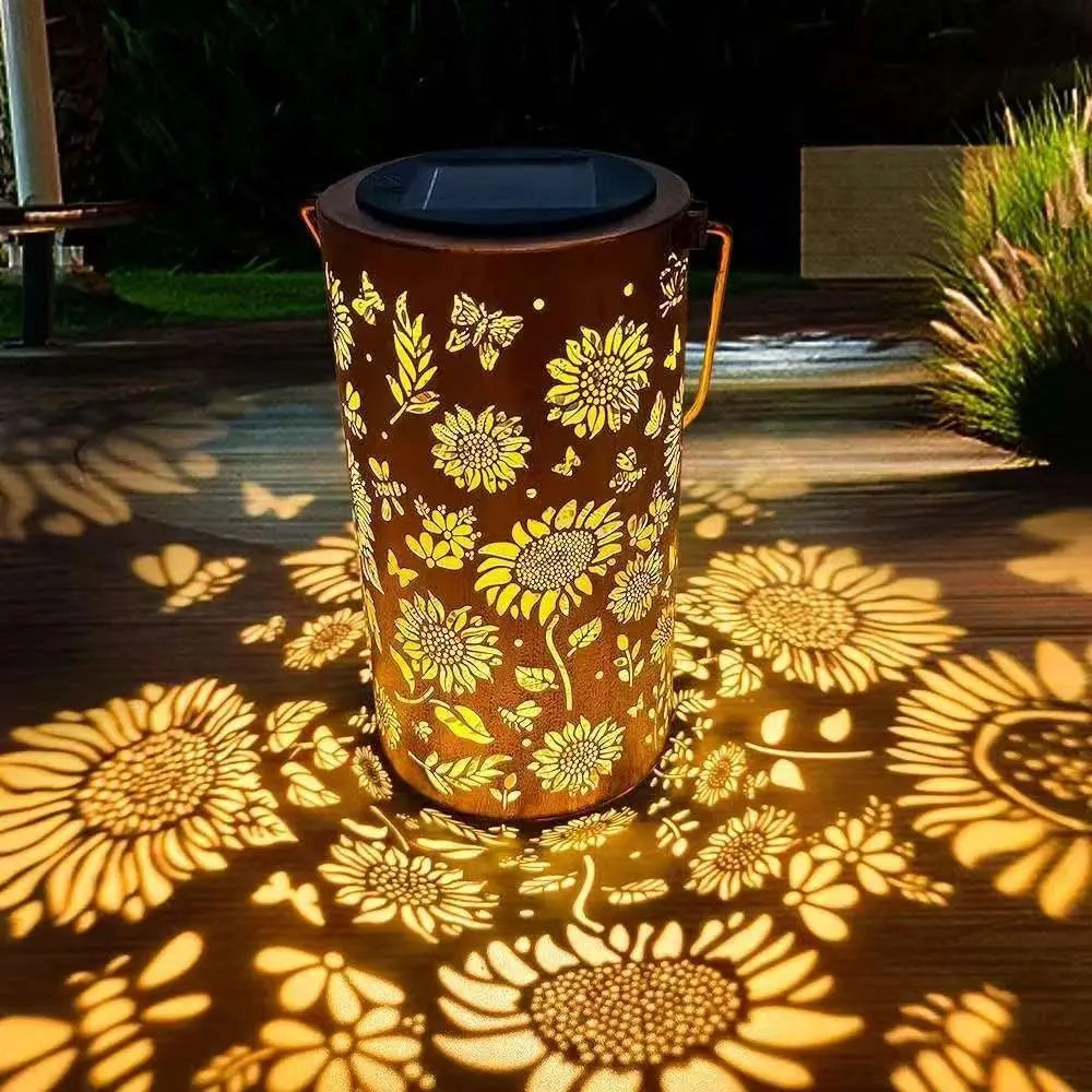 SunBloom™ Solar Lantern 🌻✨ — Colorful Glow, Zero Electricity