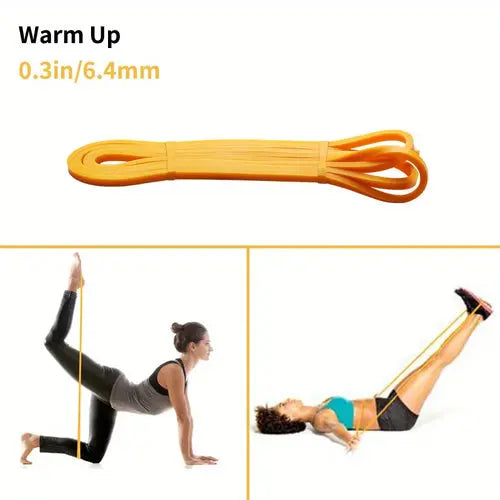 Resistance Bands Exercise Elastic Workout Ruber Loop Strength Rubber